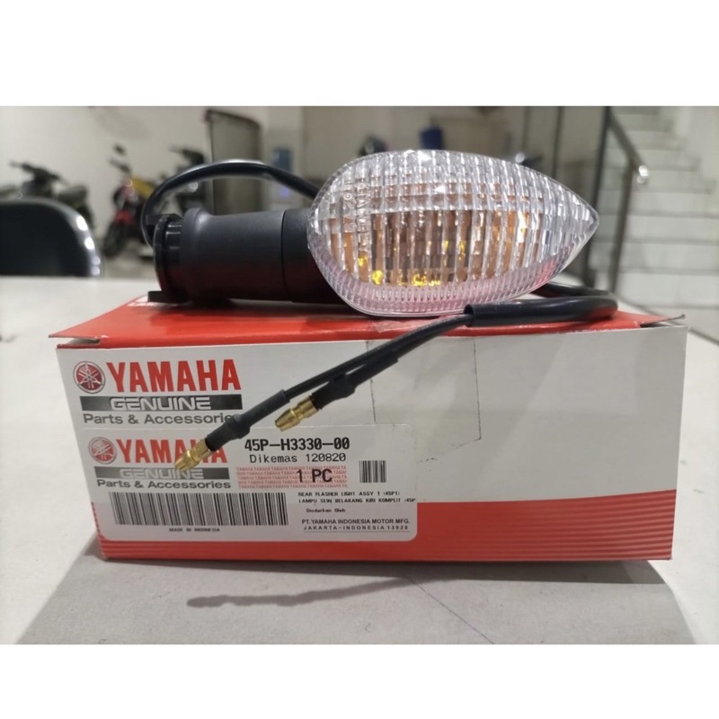 LAMPU SEIN ASSY LAMPU RITING SET BELAKANG KIRI BYSON,BYSON FI/REAR FLASHER LIGHT ASSY 45P-H3330-00