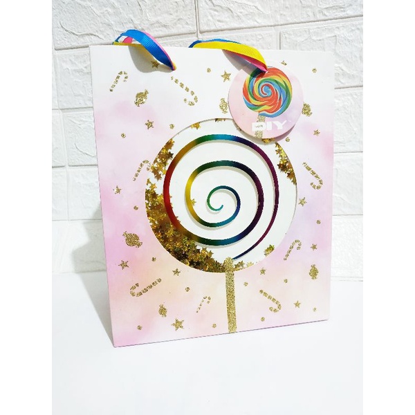 

LK28 Paper Bag Lollypop 19x22.9x9.8cm MKY