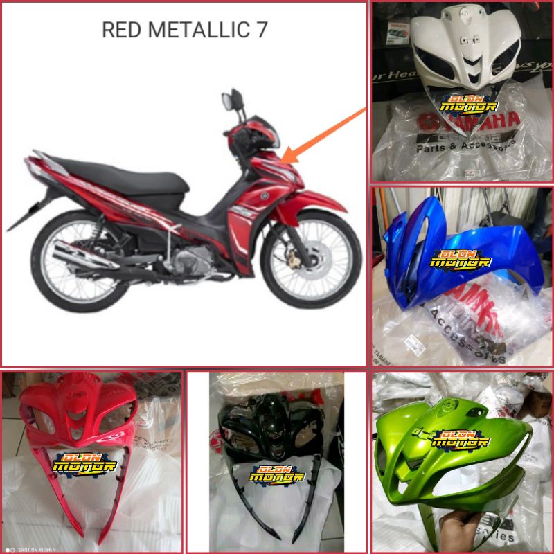 COVER LEG SHIELD 1, TAMENG/SAYAP DEPAN JUPITER Z1 1DY-F8311-00 ORIGINAL YAMAHA