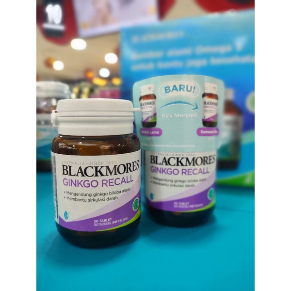 Blackmores GINGKO RECALL