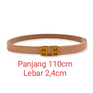UP [SMARTGIRL] Ikat  Pinggang Wanita Cantol Fashion Kulit PU Gasper Wanita Belt / Ikat pinggang wanita IMPORT 00513-00520
