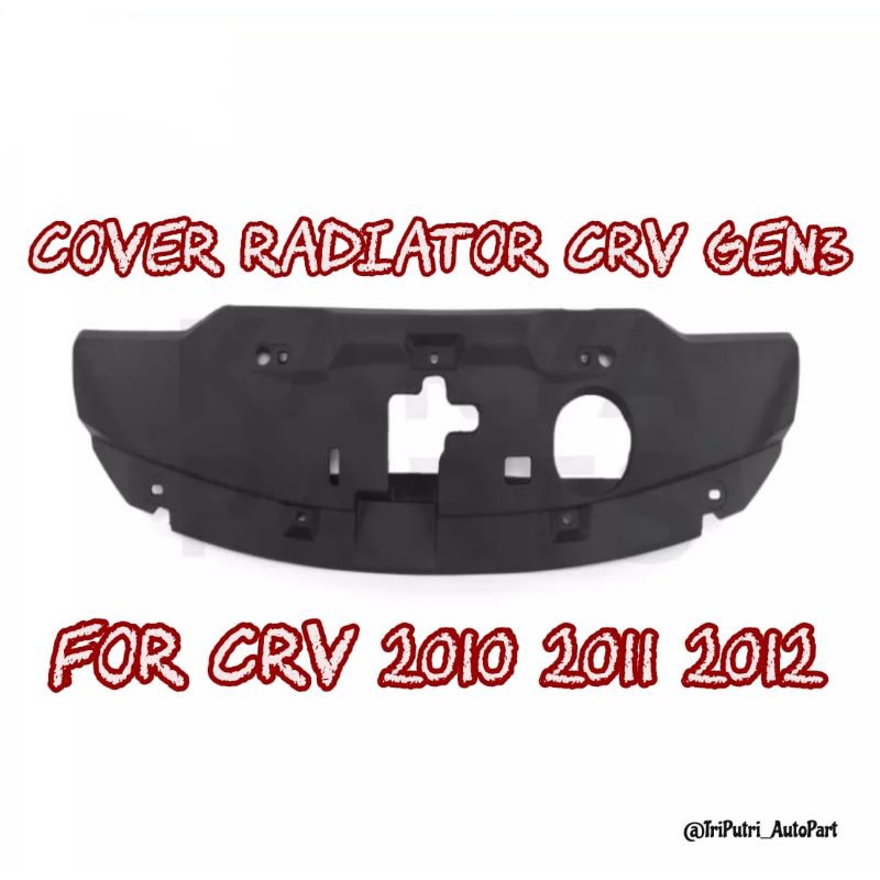 Cover radiator CRV gen3 2010