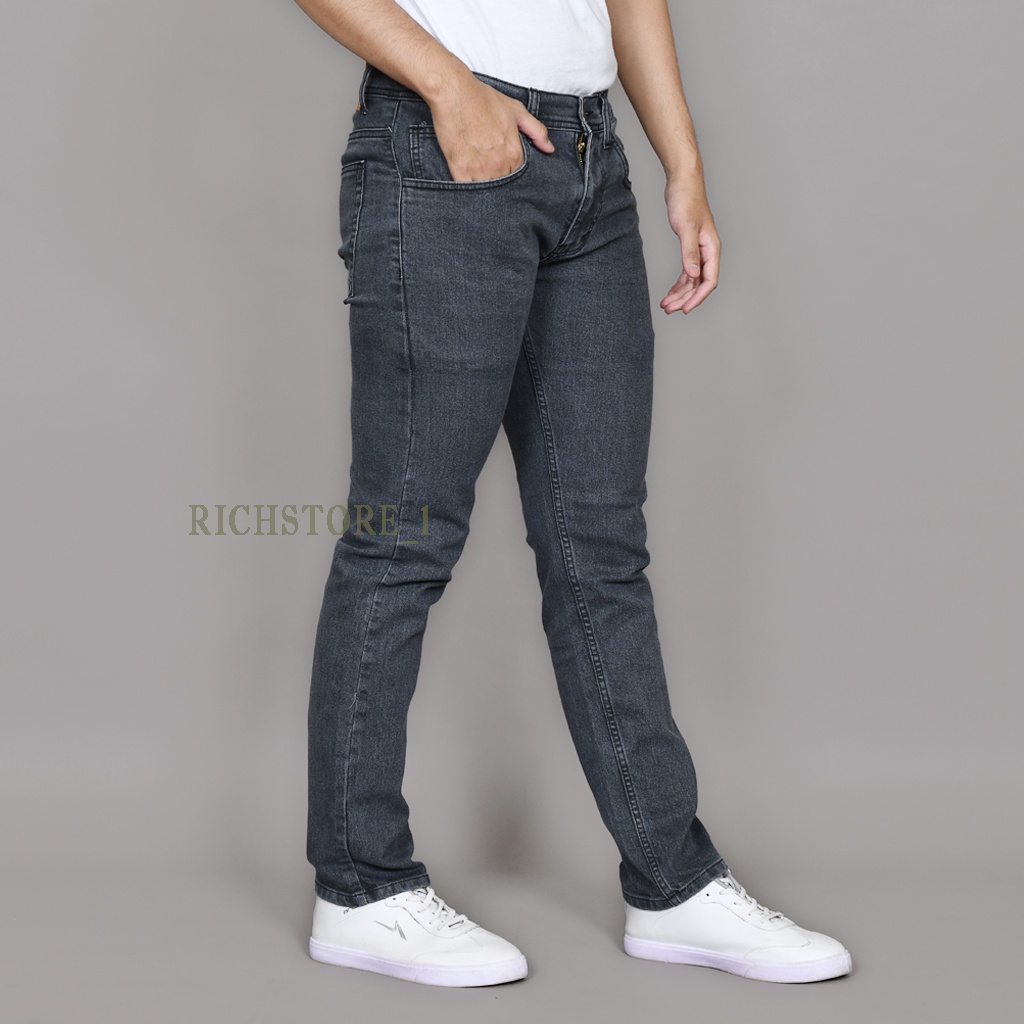 Celana jeans pria / celana jeans slimfit / jeans skinny / celana jeans panjang / jeans rich