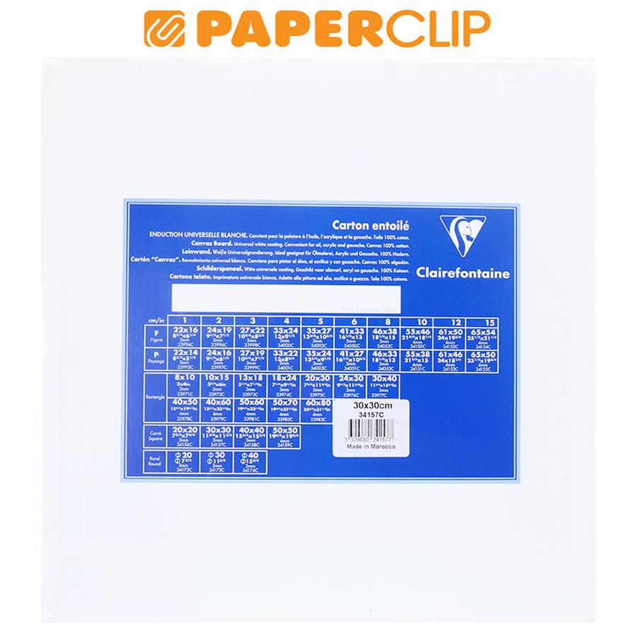 

CANVAS BOARD CLAIREFONTAINE 30x30 34157C