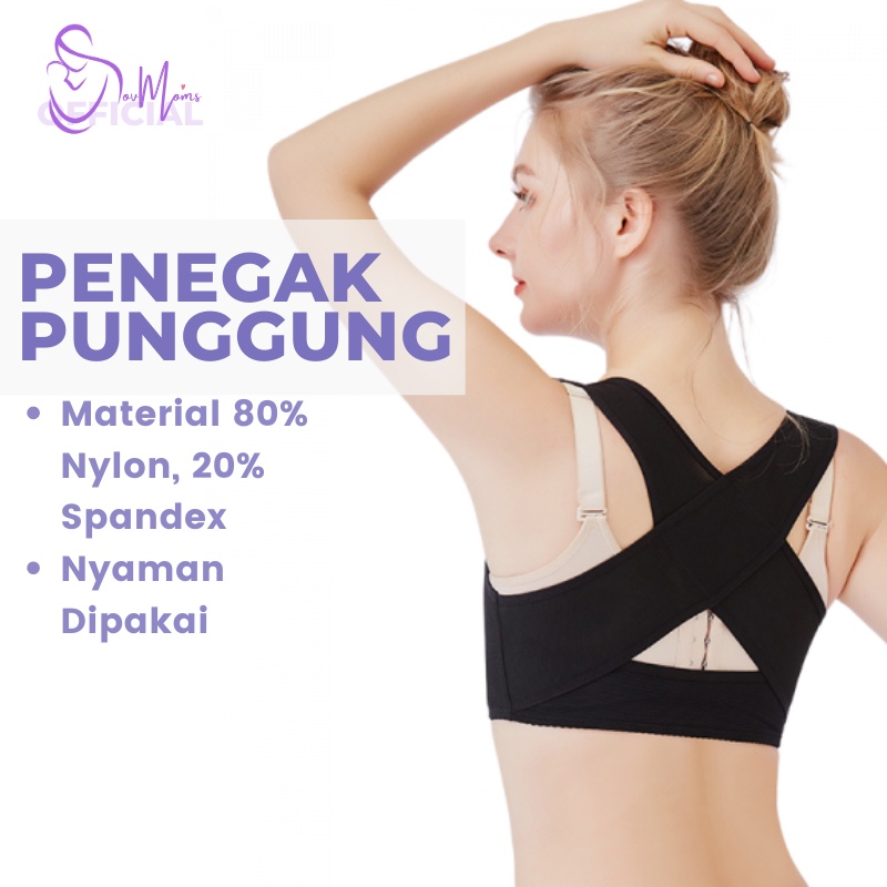 Korset Penegak Punggung Alat Kesehatan Wanita Penegak Badan Pelurus Punggung Bungkuk Korset Kesehatan Tulang Belakang Sakit Pinggang Nyeri Pinggang Kifosis Skoliosis Anti Bungkuk Corrector Wanita Original Import Premium Terbaru Terlaris Termurah