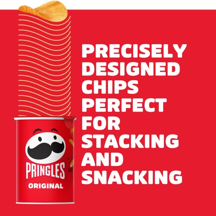 Pringles ORIGINAL Keripik Kentang 42 gr - ( HARGA 1 DUS isi 12 )