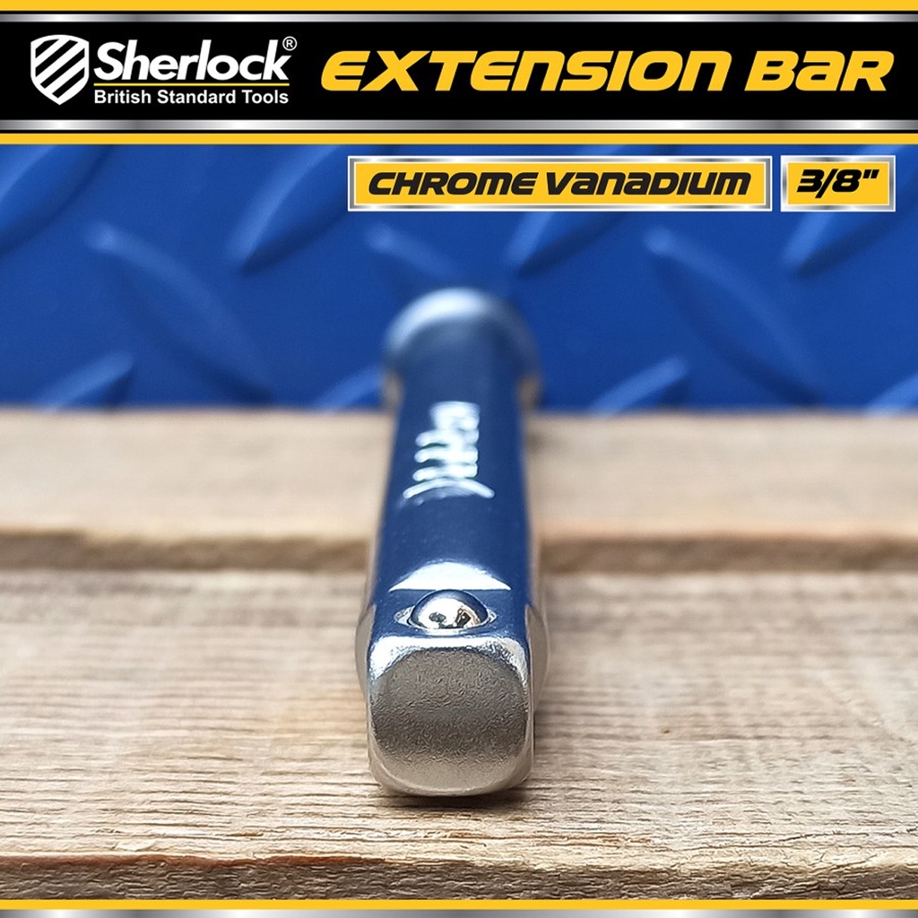 Extension Bar 3/8 &quot; Sherlock Sambungan Kunci Sok 3/8 &quot; Drive x 6 inch