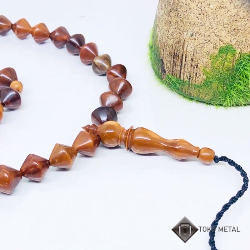 Tasbih Kauka Asli 33 Butir Pria dan Wanita Asli Turki [ Toko Metal ]