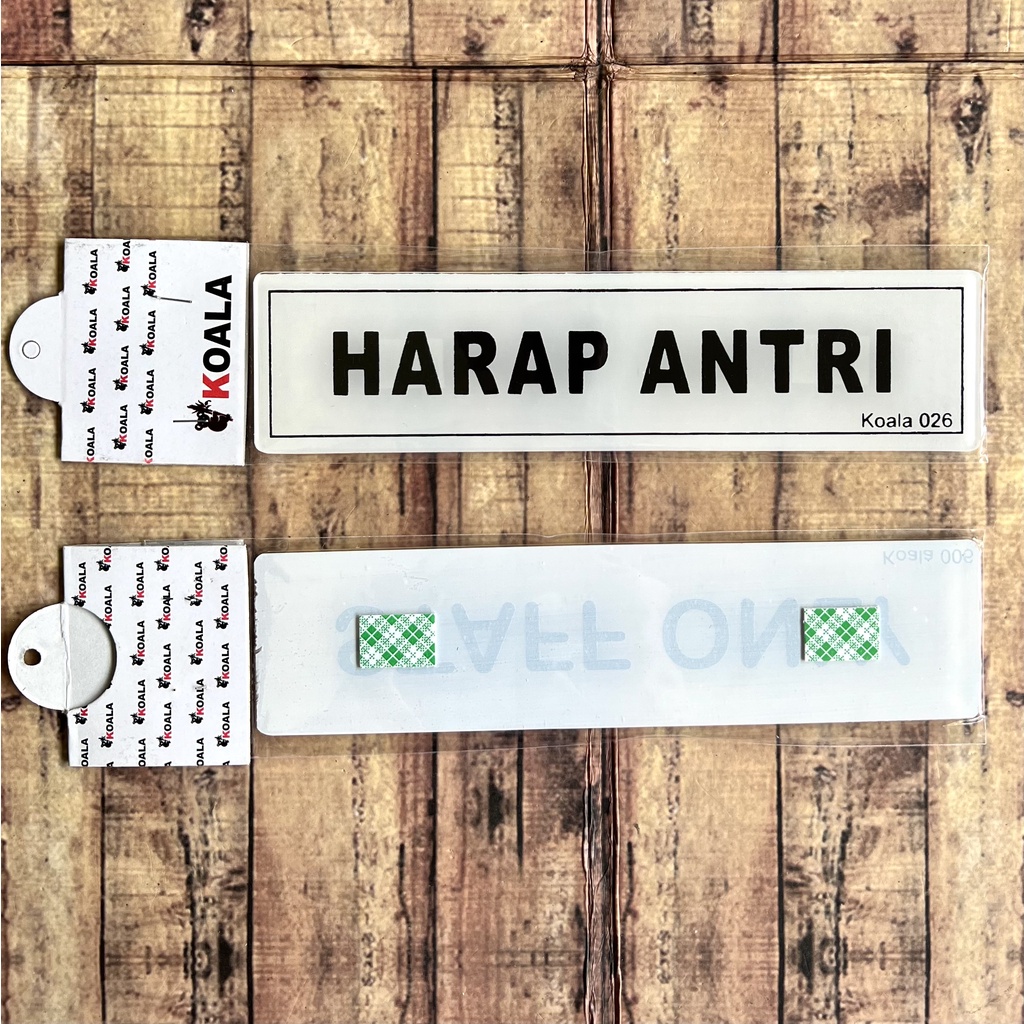 Papan Nama Akrilik Tulisan Tarik Dorong Toilet Keluar Masuk Mushola dll - Sign Label Acrylic - Sign Board - Acrylic Sign