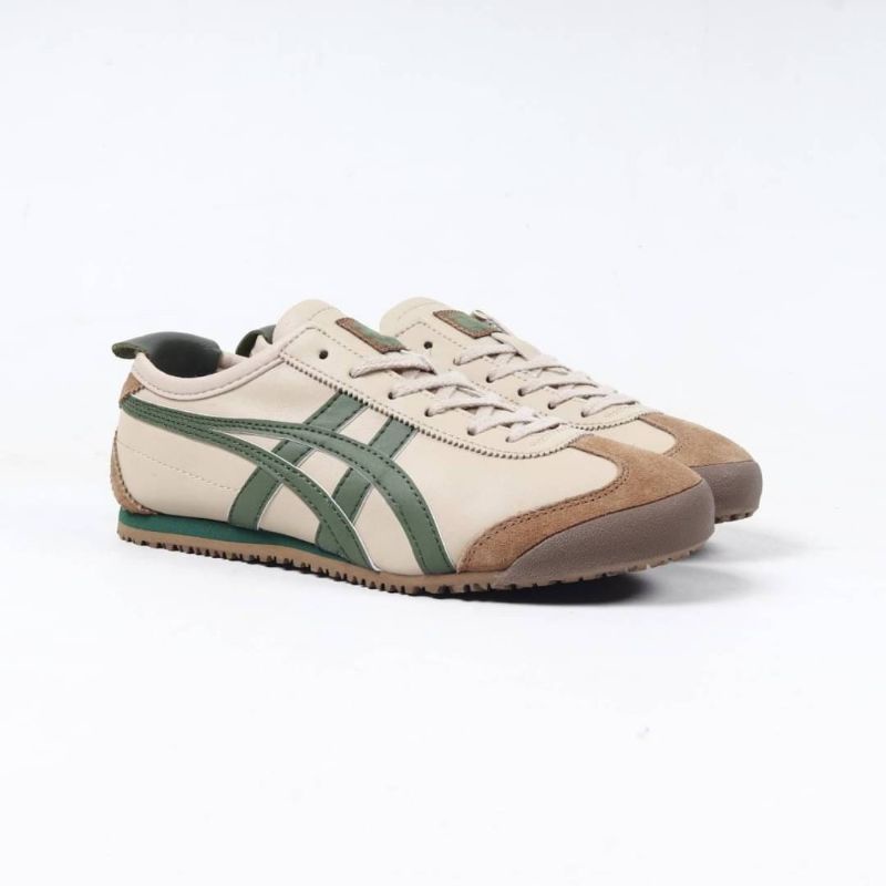 Sepatu Onitsuka Tiger Mexico 66 Beige Green