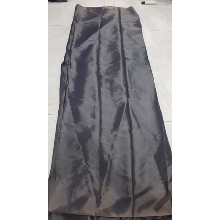 OBRAL B23 KAIN SATEN  WARNA ABU TUA / DALAMAN BAJU DALAMAN TAS / KAIN BUAT KANTONG/ KAIN FURING BATI