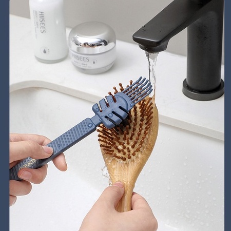 Comb Cleaning Brush / Sikat Pembersih Sisir / Sikat Keyboard Brush Membersihkan Rambut Rontok Dari Sisir Dengan Mudah