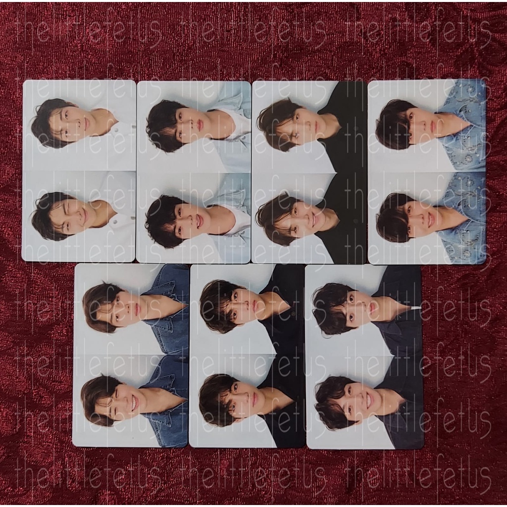 [BACA DESKRIPSI] PHOTOCARD OFFICIAL BTS PC LOVE YOURSELF TEAR O SEOKJIN TEAR R JUNGKOOK REBAHAN MAUN