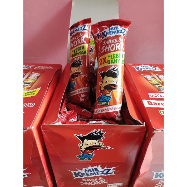 

Mie Kremezz Shake&Shorr 1box isi 20