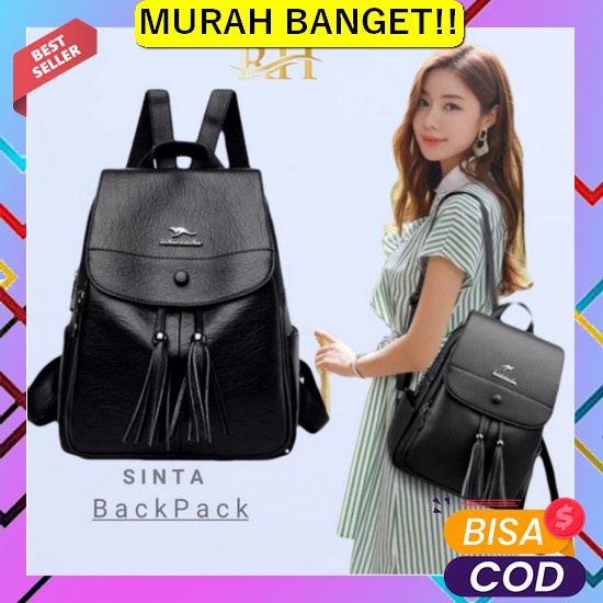 Jim*Honey Fanda Backpack Tas Ransel Style Klasik Ransel Wanita Bxxberr Rhatu.Id - Shinta - Tas Ranse