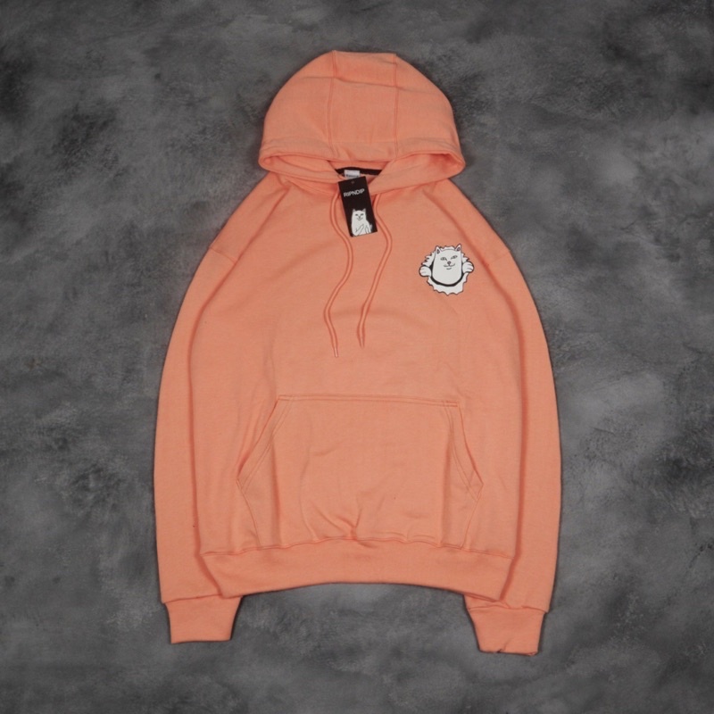 Hoodie RIPNDIP ORANGE FULLTAG
