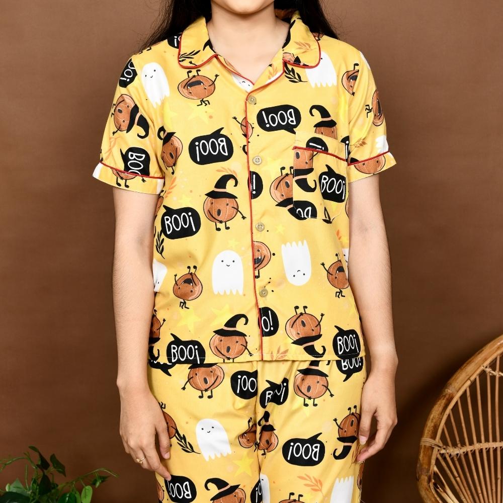 Cleopatra Piyama Wanita CP ( M, L, XXL ) Bahan Microtex / Motif Karakter / Setelan Baju Tidur Celana Panjang
