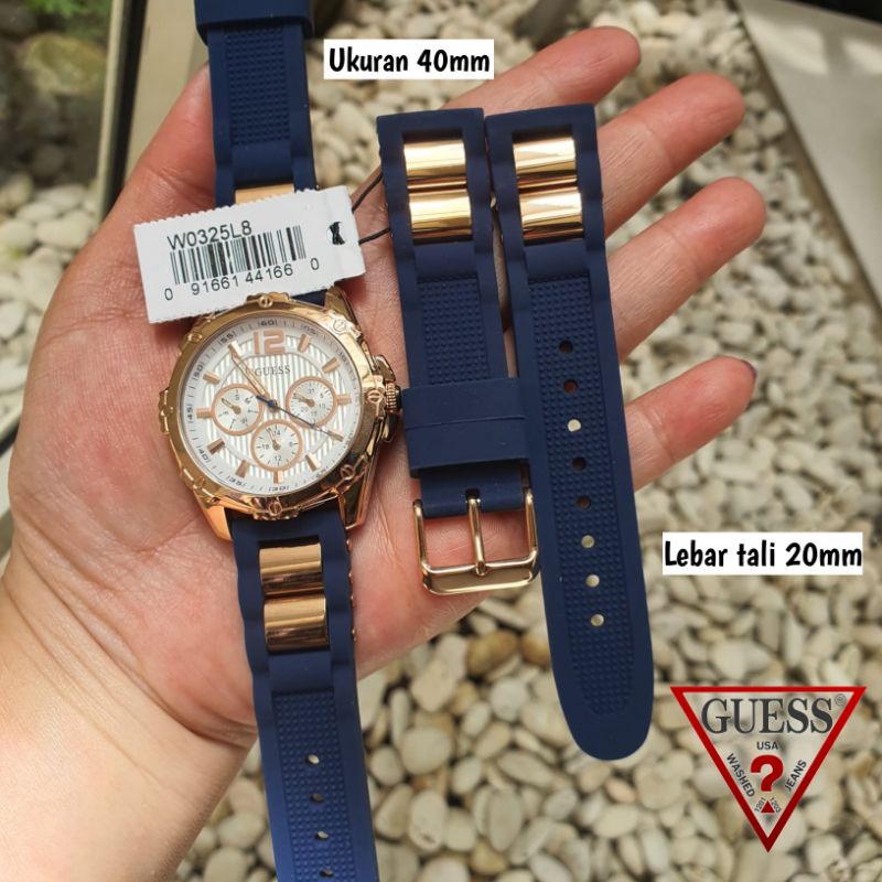 STRAP JAM TANGAN GUESS Type W0325L8