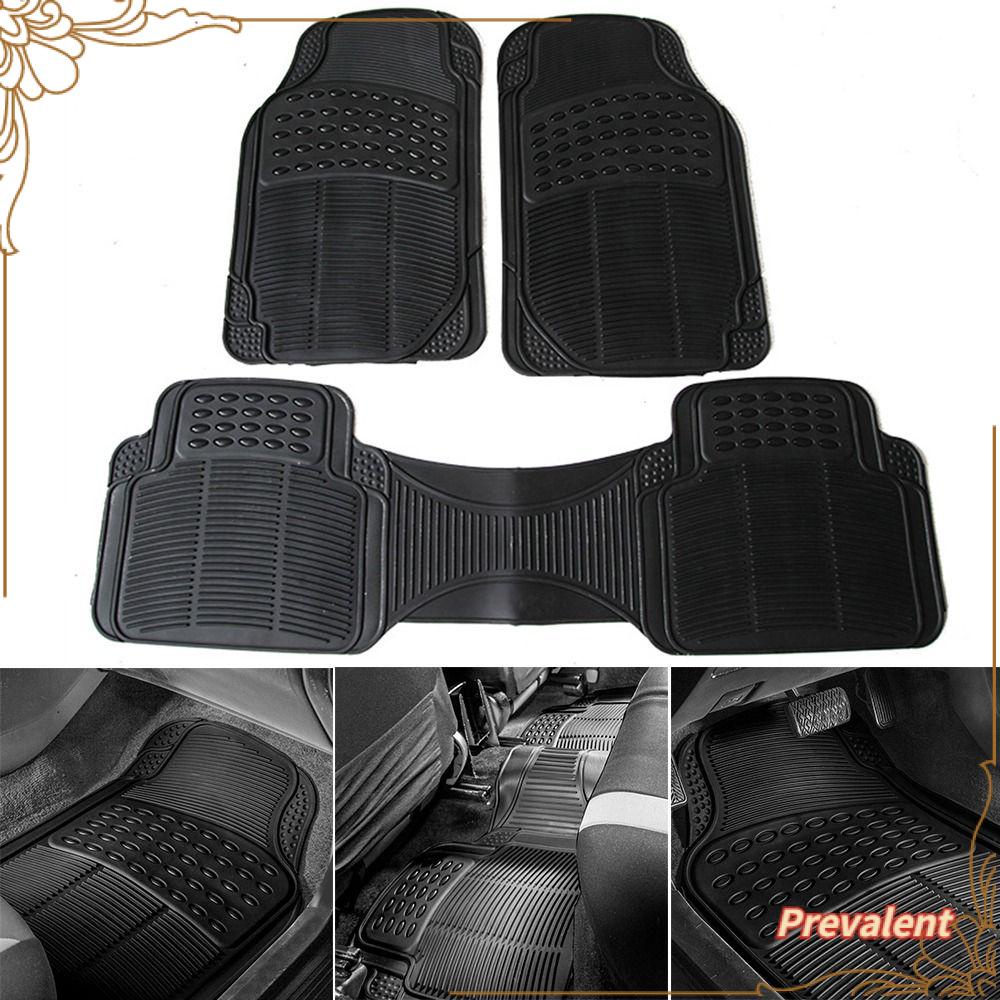 Preva 3Pcs/Set Alas Lantai Mobil Nyaman Tahan Air Four Seasons Car Heavy Duty