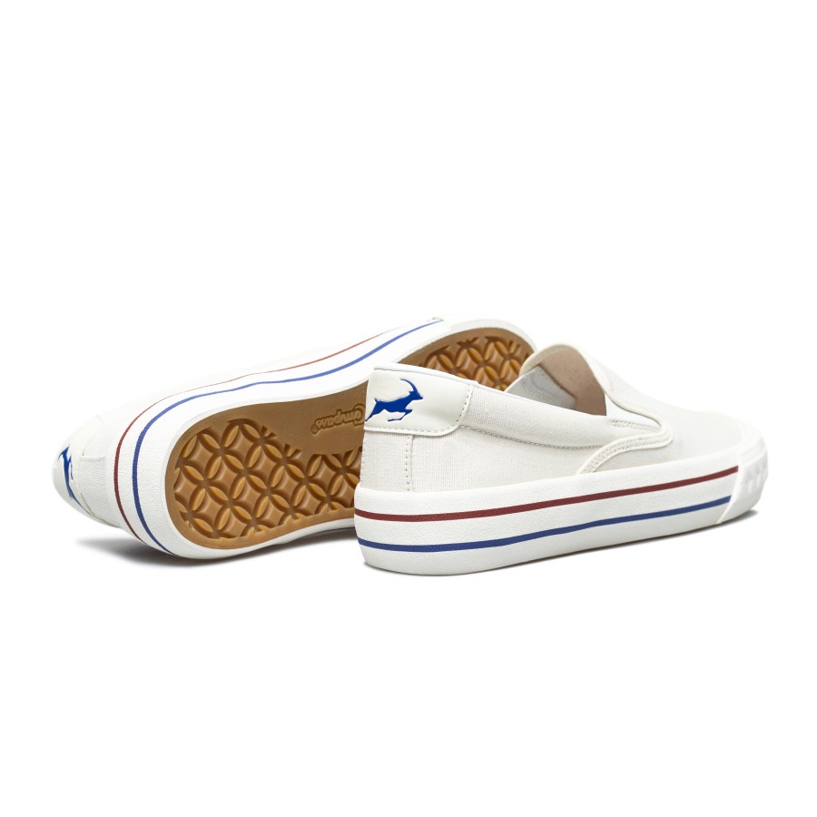 [ORIGINAL] SEPATU COMPASS RETROGRADE SLIP ON CREAM