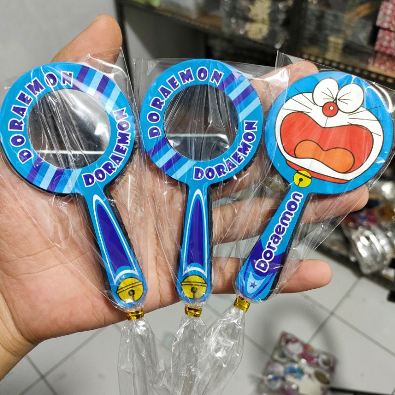 ISI 100 PCS SOUVENIR PERNIKAHAN CERMIN MOTIF DORAEMON SOUVENIR PERNIKAHAN MURAH UNIK SOUVENIR ULTAH 
