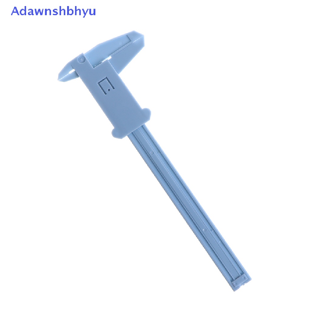 Adhyu 0-150mm double rule scale Plastik Vernier caliper Ukur Siswa Alat Penggaris ID