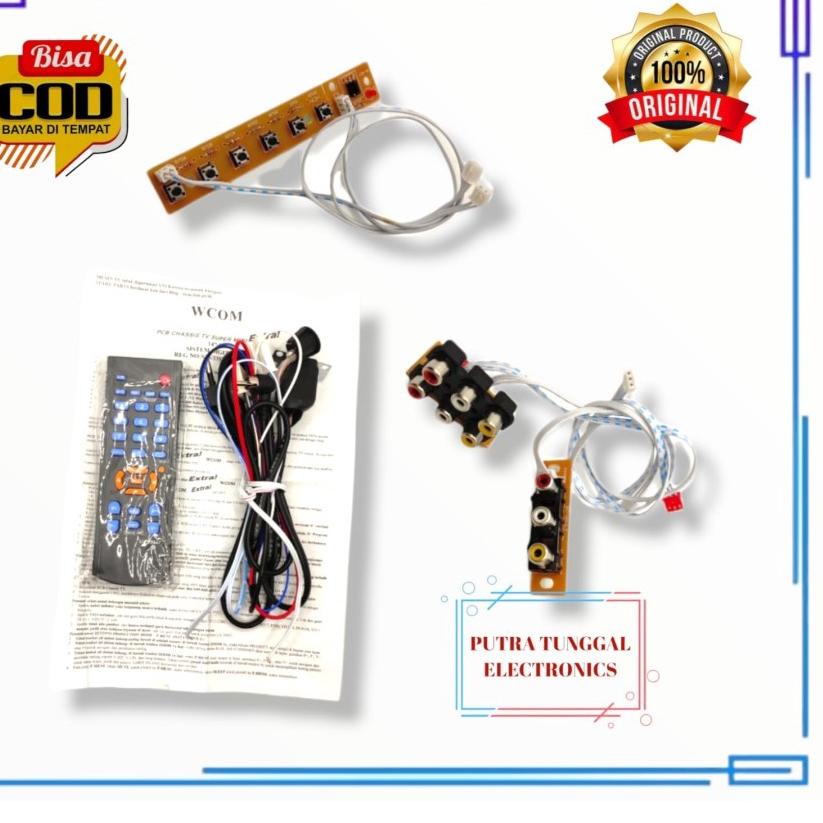 Tren Kekinian.. Mesin Tv Tabung Biasa 14 - 21 Merk Wcom