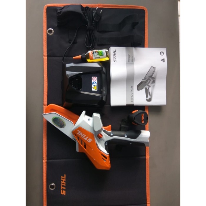 Alat Potong Pohon Chainsaw Stihl Gta 26 Mini Cordless Prunner Gta26