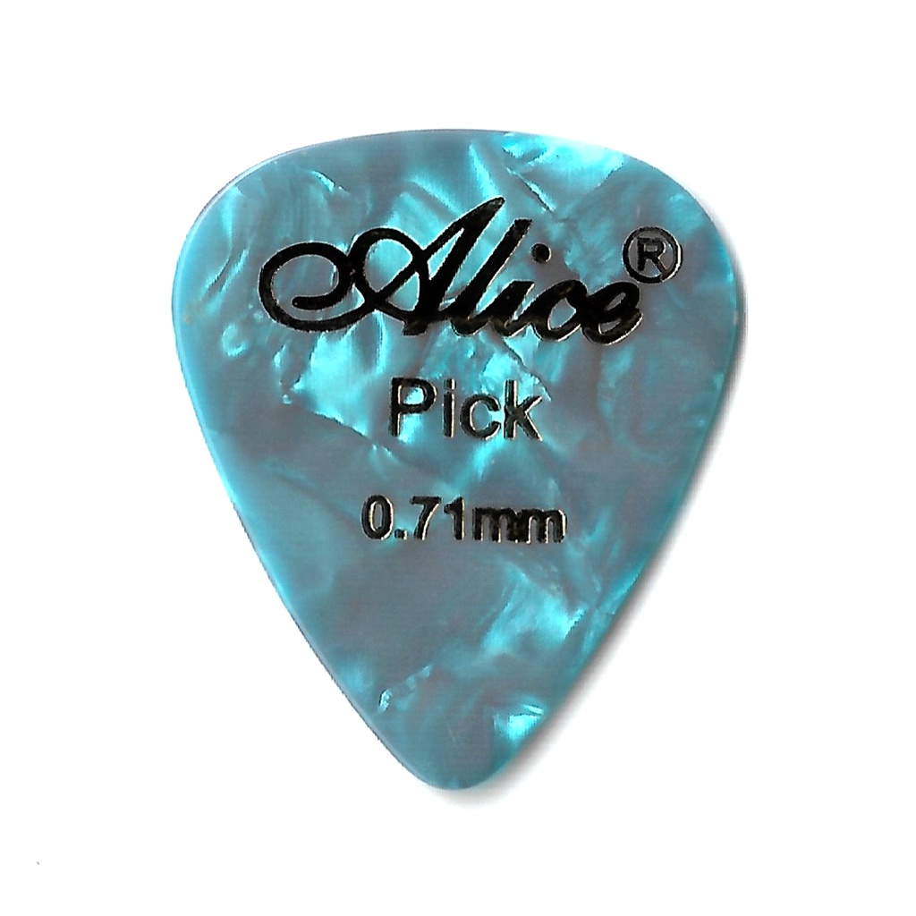 5pcs Alice AP-K  Hot Stamping Celluloid Pick Gitar