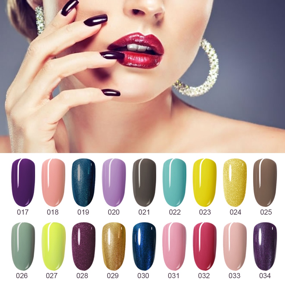 Set Kutek Gel UV LED gel polish 48 / 45 / 30 / 22 COLOUR nail art Cat Kuku nail Polish