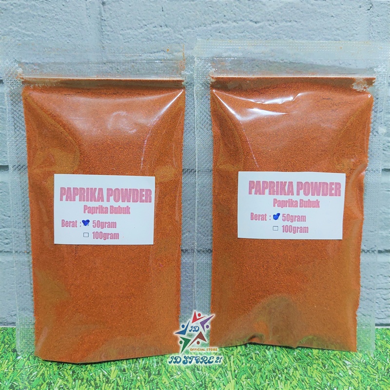 Paprika Bubuk / Ground Paprika / Rempah / 100% PREMIUM QUALITY Rempah Bumbu Dapur Paprika