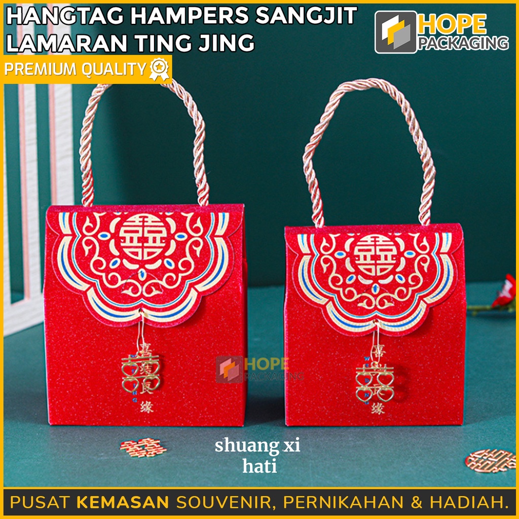 [ ISI 10 PCS ] Hangtag Hampers Sangjit + Peniti