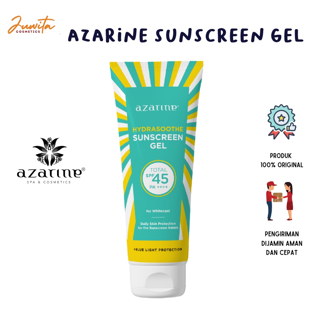 Azarine Sunscreen Gel SPF | Sunscreen Gel SPF45 PA++++