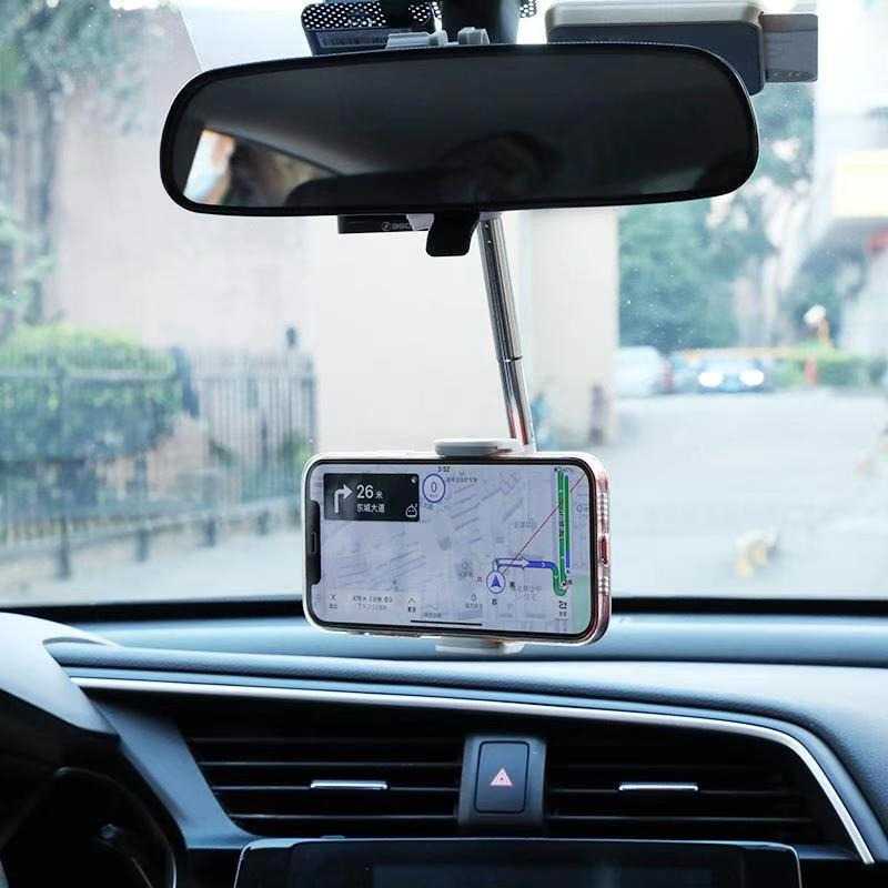 SYRINX Car Holder Smartphone Spion Mobil Rearview Bracket - OU31 ( Mughnii )