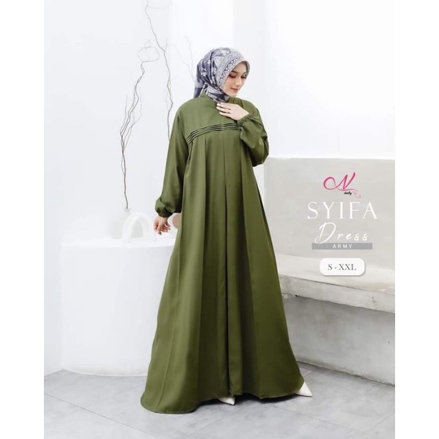 SYIFA DRESS BATCH 3 BY NANAFI DAILY