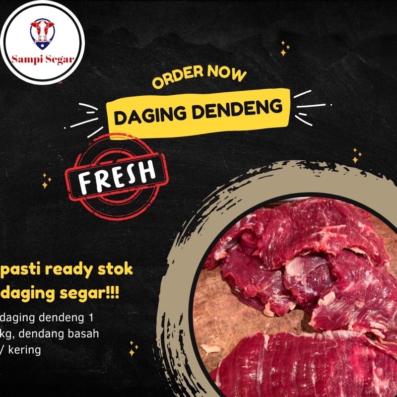 

Daging dendeng 1KG potong sedang / tipis
