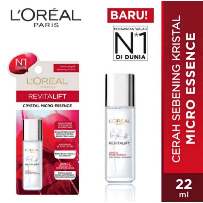 L'OREAL REVITALIFT CRYSTAL MICRO ESSENCE 22ML