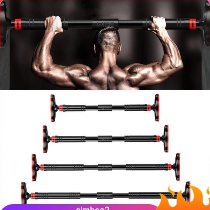 [Simhoa2]Pull Up Bar For Doorway Telescopic Chin Up Bar Pole Exercise