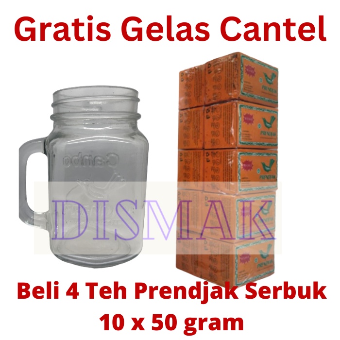 Teh Prendjak Kuning Bubuk 10 pcs x 50 gram