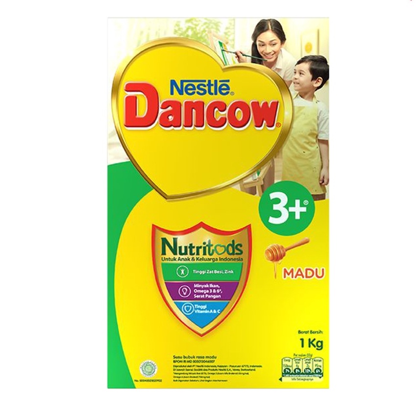 

Dancow 3+ Vanila / Madu 1000Gr / Toko Susu Lengkap Murah