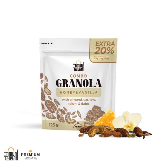 

NEW SALE GRANOLA HONEY VANILLA 125 GR TIMUR TENGAH SEREAL MAKANAN SEHAT STOK TERBATAS