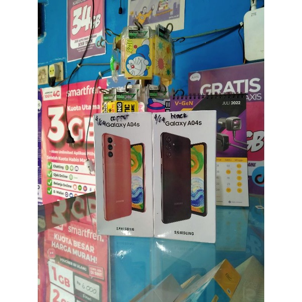 samsung a04s ram 4/64 baru