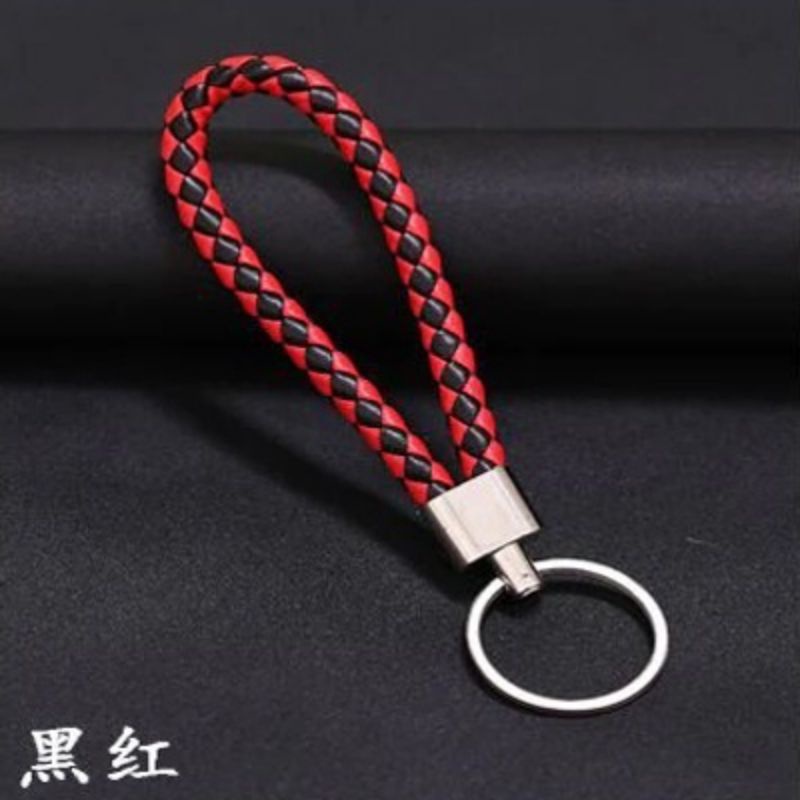 GANTUNGAN KUNCI ANYAMAN KULIT BOTTEGA KEY  CHAIN