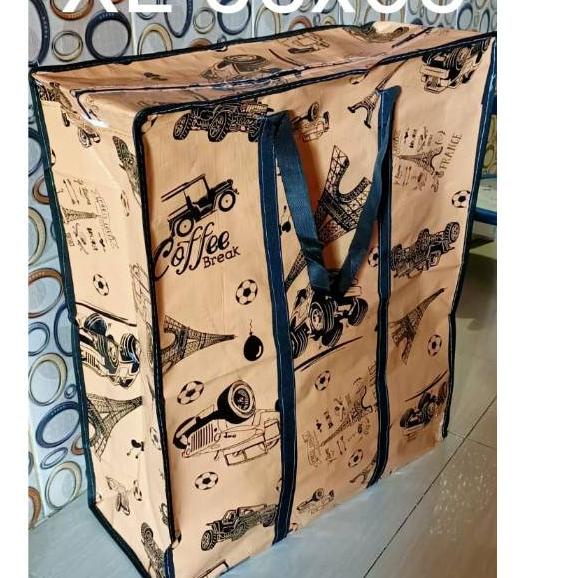 Tas karung motif super jumbo XL/tas terpal motif/tas mudik/tas serbaguna/tas belanja