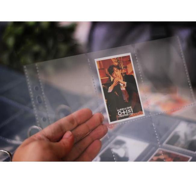

(Q(44✉) Collector Bantex Pocket UKURAN A4 / Bantex Collector Pocket Sleeve PP (10 sheets) #2159 08 / Pocket K-POP langsung kirim