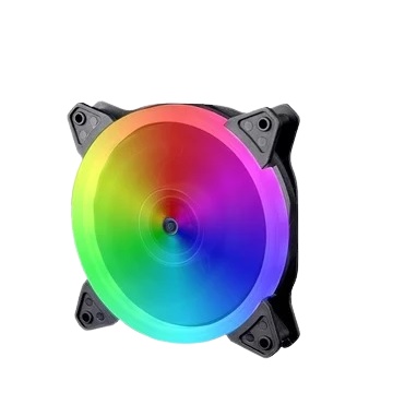 Fan Casing 12cm NYK Aurora - Case Fan 12 cm NYK Aurora Led Ring