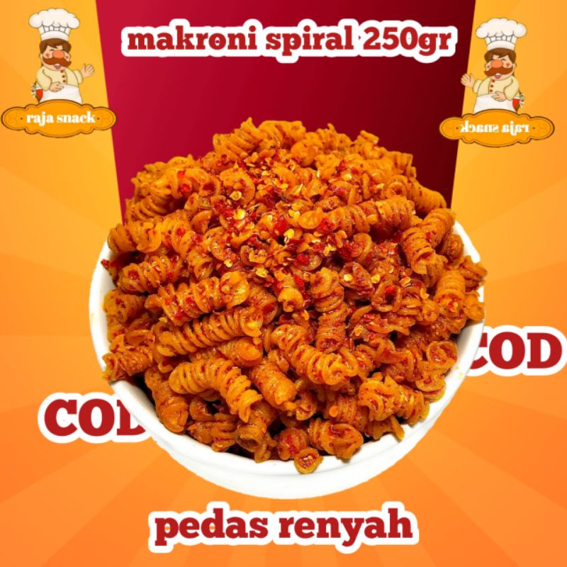 

makroni spiral 250gr sultan renyah dan gurih