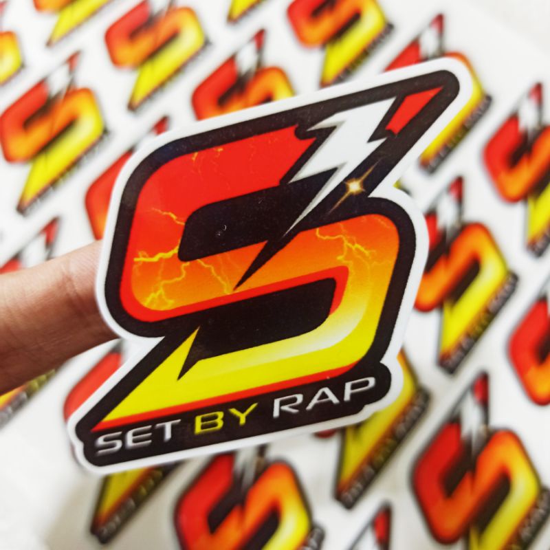 STIKER SET BY RAP ORIGINAL STICKER VIRAL KALIMANTAN SETBYRAP PIW PIW SINGGANG