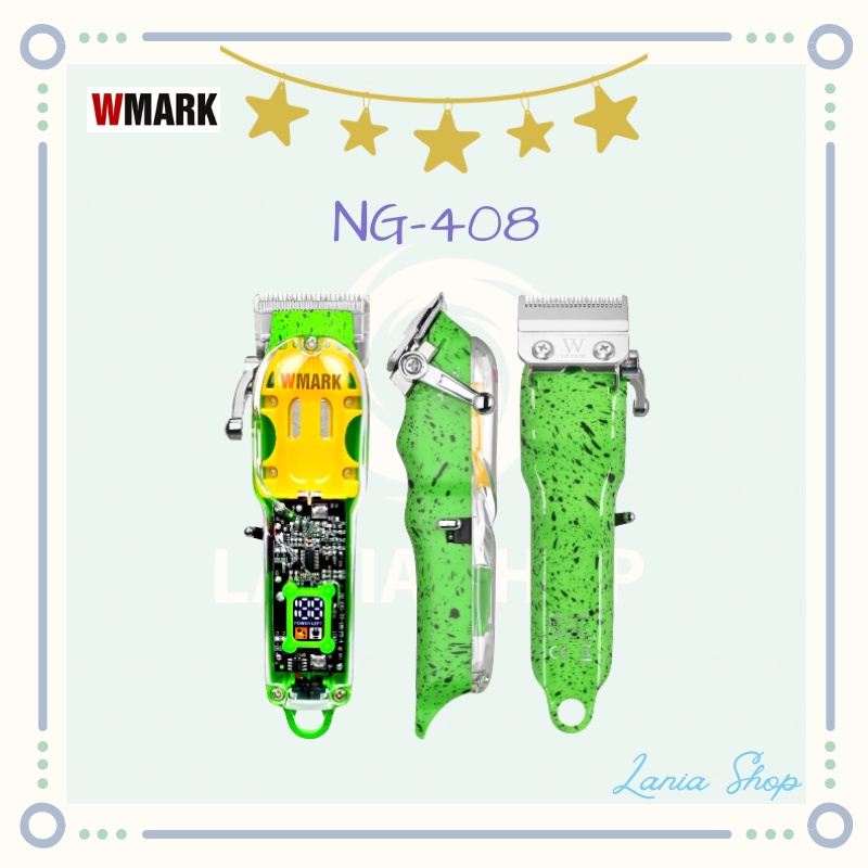 WMARK NG-408 - Professional Electric Rechargeable Hair Clipper