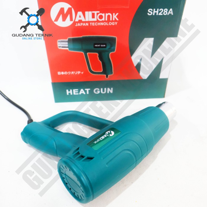 Mesin Heat Gun SH28A MAILTANK / Heatgun Hotgun Hot Air Gun Mesin Pemanas Stiker Kaca Film SH-28A MAILTANK